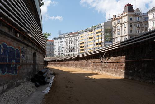 U4 Construction Site - Vienna